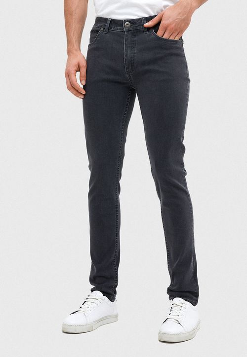 Jeans hombre Slim Fit Nebula Algodón Gris