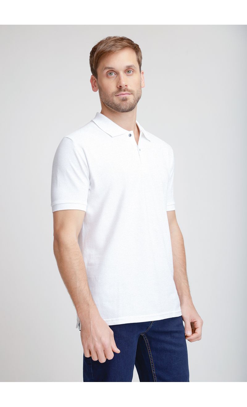 Polera hombre polo Marinni blanco Trial Trial