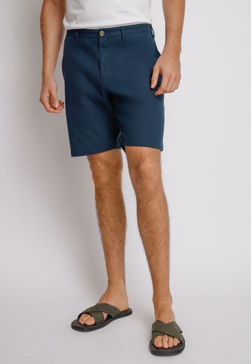 Shorts hombre Slim Fit Venus Algodón Azul marino