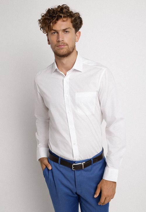 Camisa Formal Hombre Regular fit Executive B Algodón Blanco