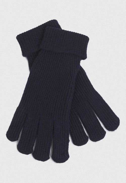 Guantes de lana marengo