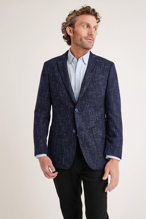 Chaqueta tejida Cooper Azulino