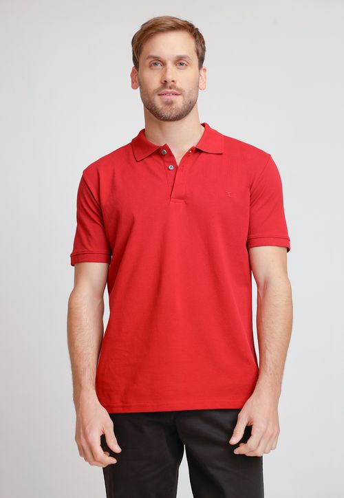 Polera hombre polo Marinni rojo