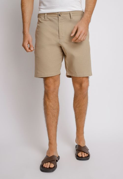 Shorts hombre Slim Fit Venus Algodón Café claro