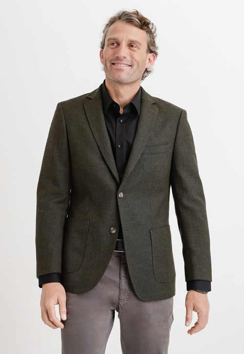 Chaqueta Tejida Cooper Verde