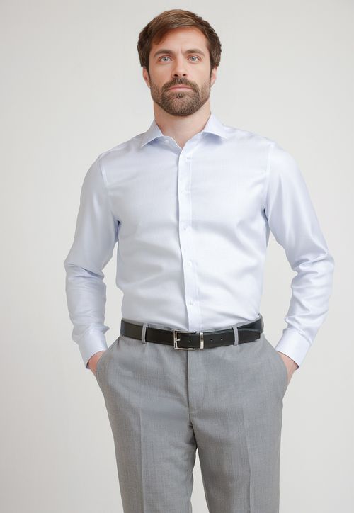 Camisa Hombre Formal Travel Celeste