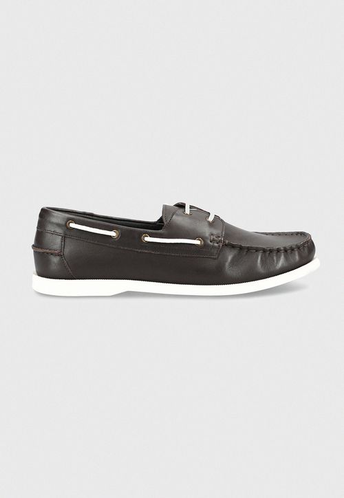 Mocasin hombre  Metropoli Cuero Azul Marino