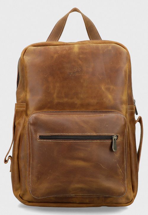 Mochila Avellano Cuero Café