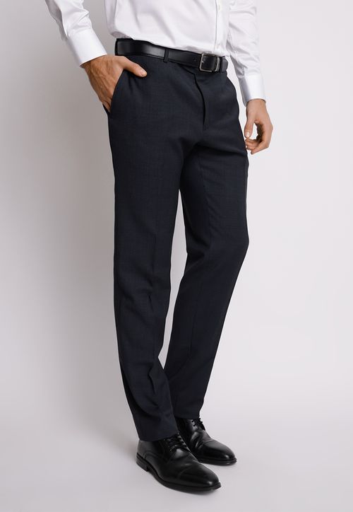 Pantalón Formal Hombre Slim Fit Travel  Gris
