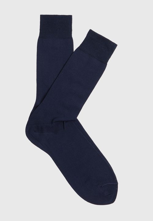 Calcetines básico liso azul