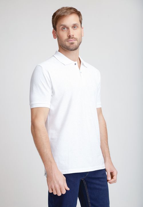 Polera hombre polo Marinni blanco