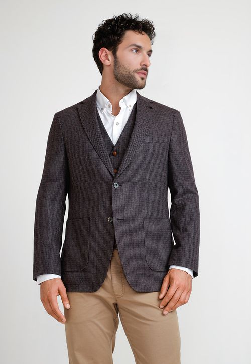 Chaqueta Hombre Lana Cameron Azul Marino