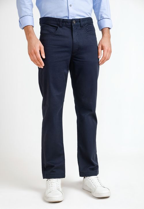 Pantalón Hombre Algodón Vilas Azul Marino
