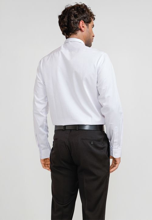 Camisa Hombre Formal Algodón Classic Malva