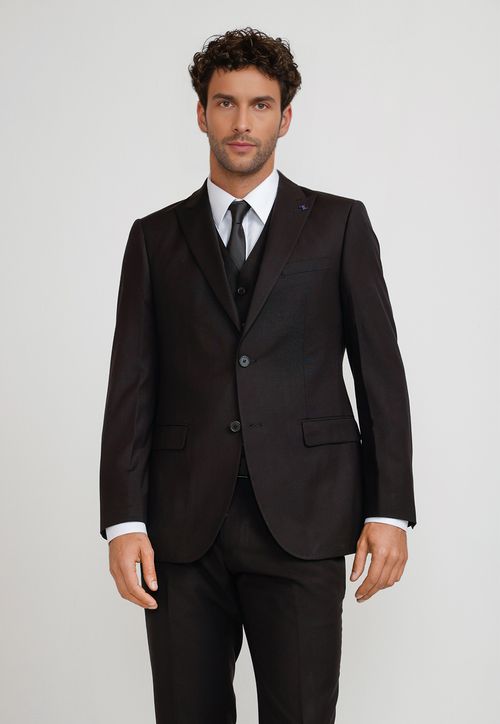 Traje Hombre Formal Graduación Negro