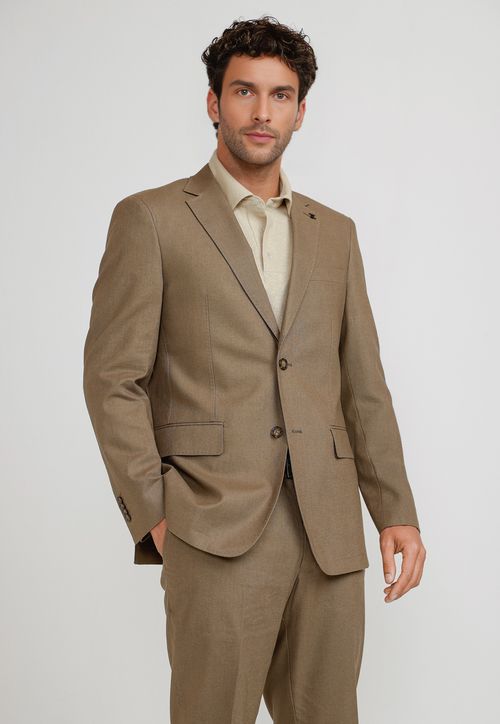 Chaqueta Hombre Lino Cesar Verde