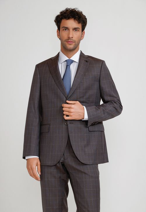 Traje Hombre Formal Executive Café