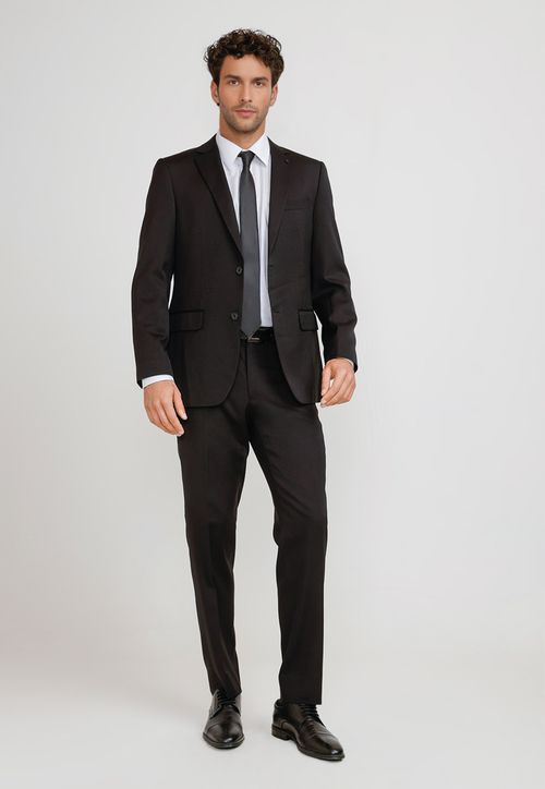 Traje Hombre Formal Trl Negro
