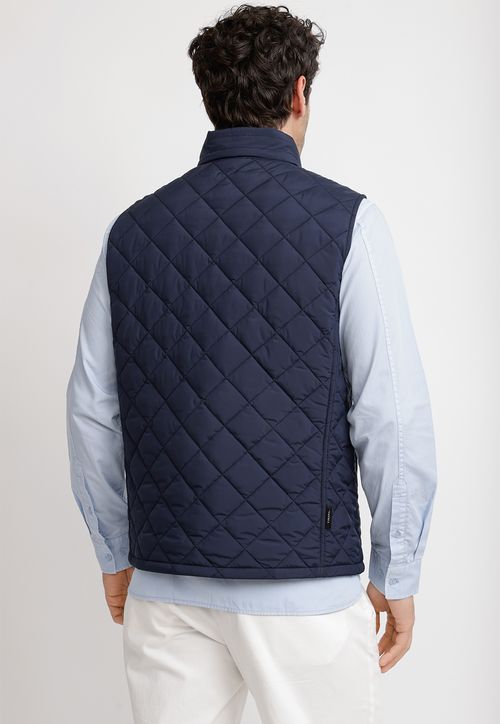 Parka Sin Mangas Tomáso Azul Marino