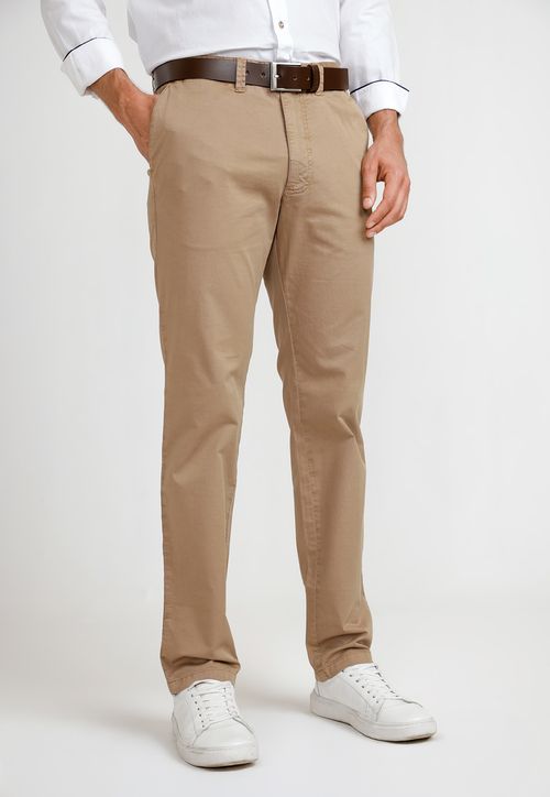 Pantalón Hombre Algodón Slim Vinci Khaki