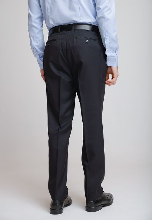Pantalón Formal Hombre Regular Fit Executive  Negro