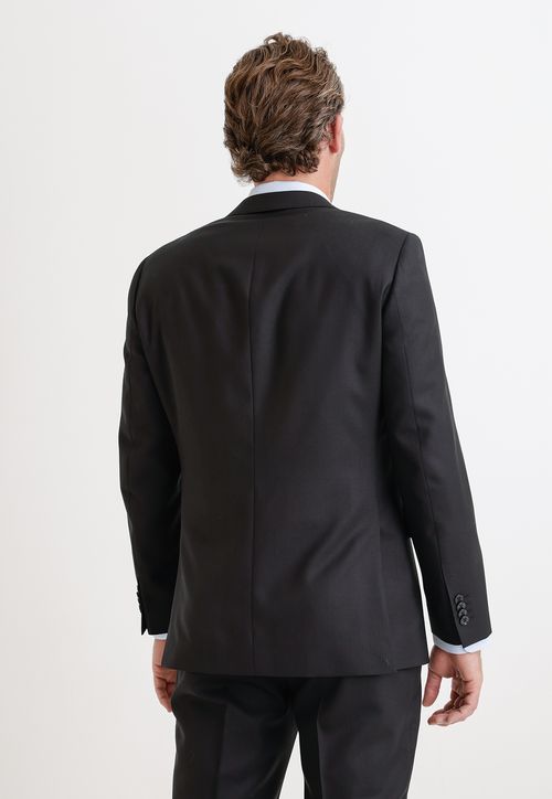 Chaqueta Formal Hombre S100'S Liso Slim Perfect Suit Negro