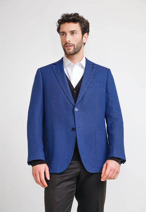 Chaqueta Hombre Formal Executive Azul