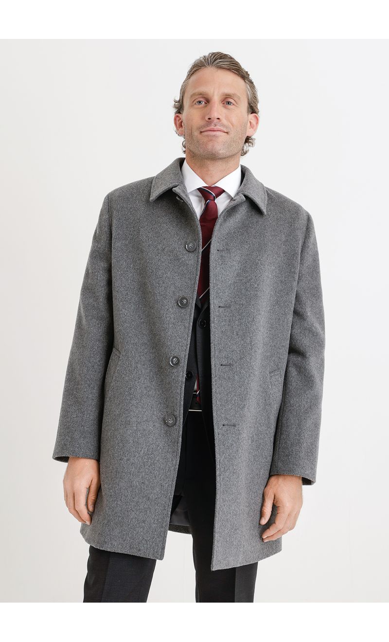 Abrigo hombre formal gris Trial Trial