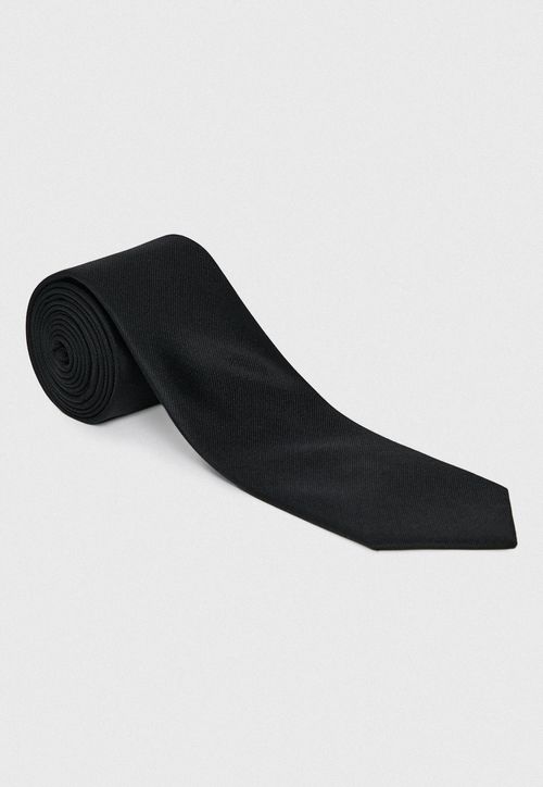 Corbata Hombre Formal Seda Executive Negro