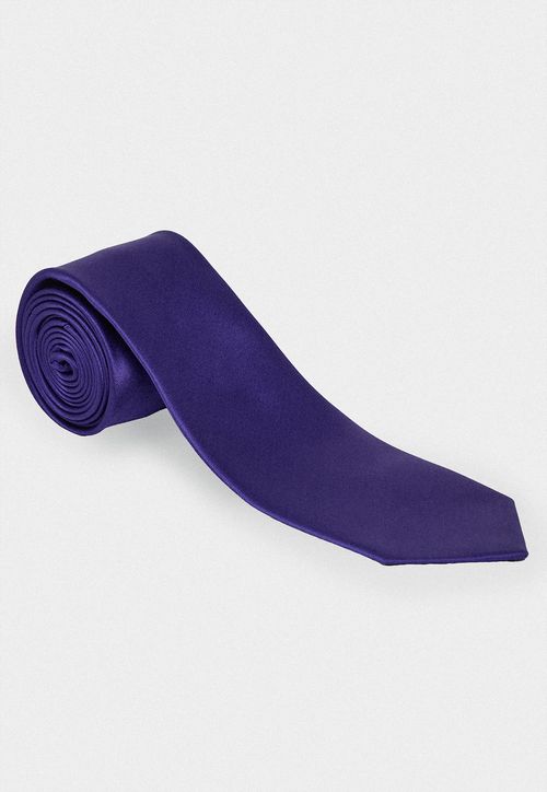 Corbata Hombre Formal Seda Executive Morado