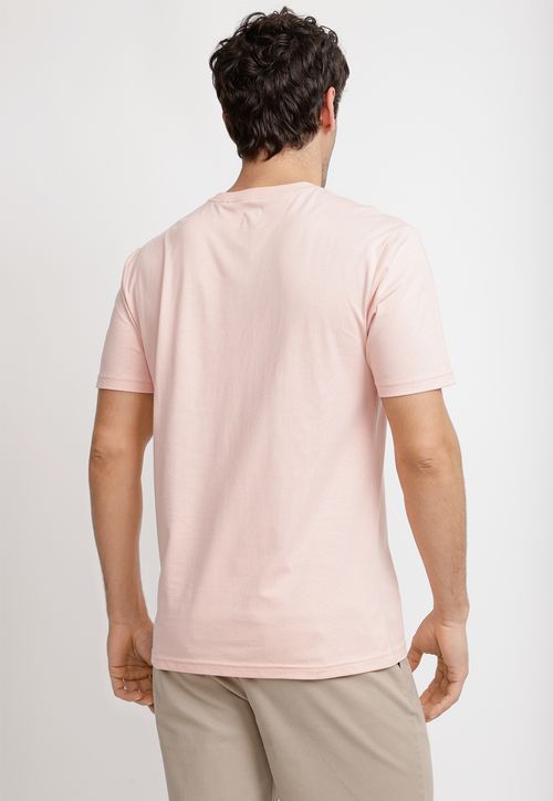 Polera Cuello C Algodón Pima Marcus Coral