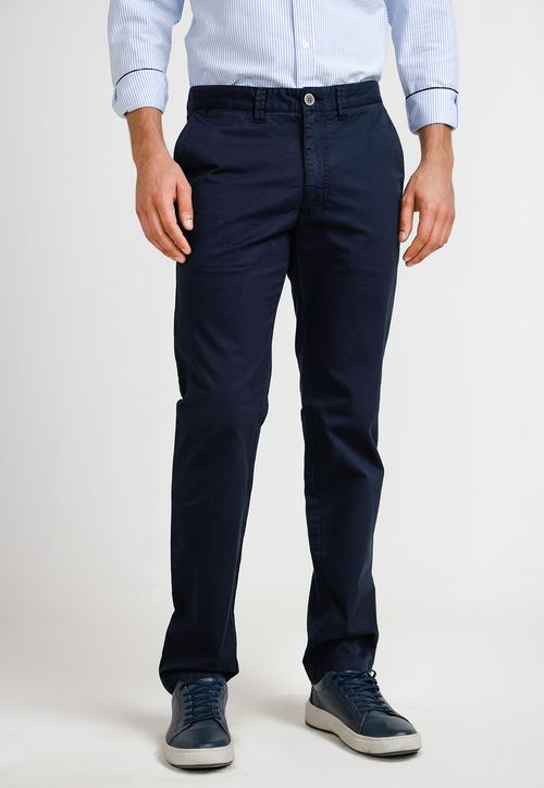 Pantalón Hombre Algodón Vinci Azul Marino