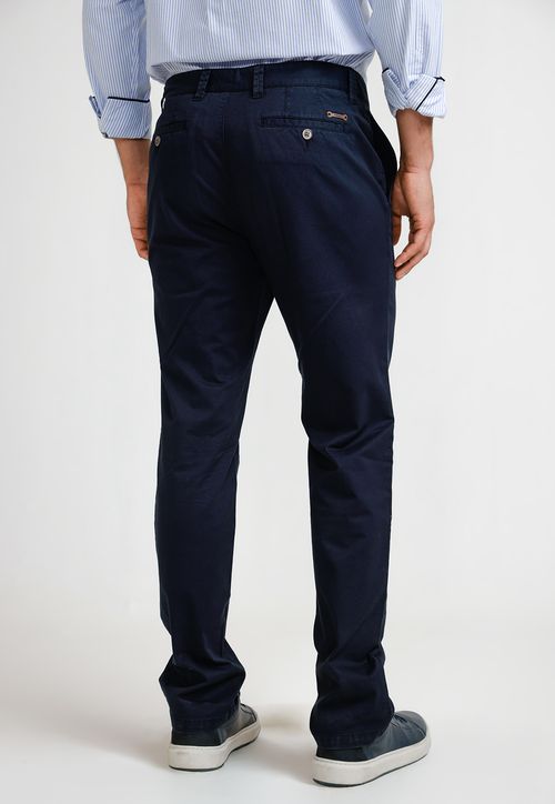 Pantalón Hombre Algodón Vinci Azul Marino