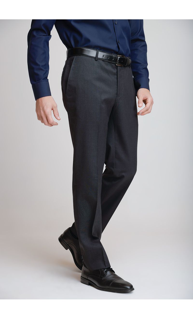 Pantalón Formal Regular fit Executive Gris marengo Trial Trial