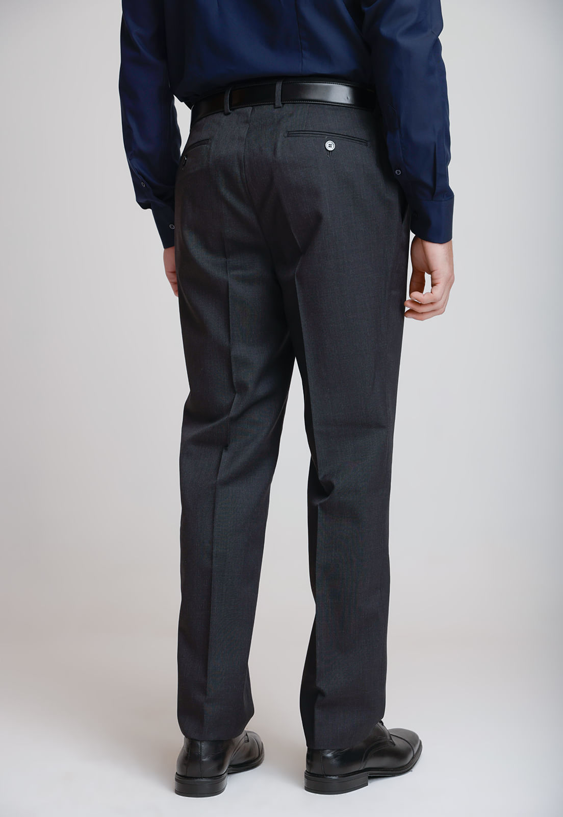 Pantalón Formal Regular fit Executive Gris marengo Trial - Trial