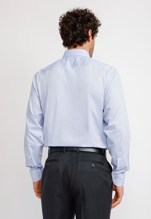 Camisa Hombre Formal Algodón Vercelli Espiga
