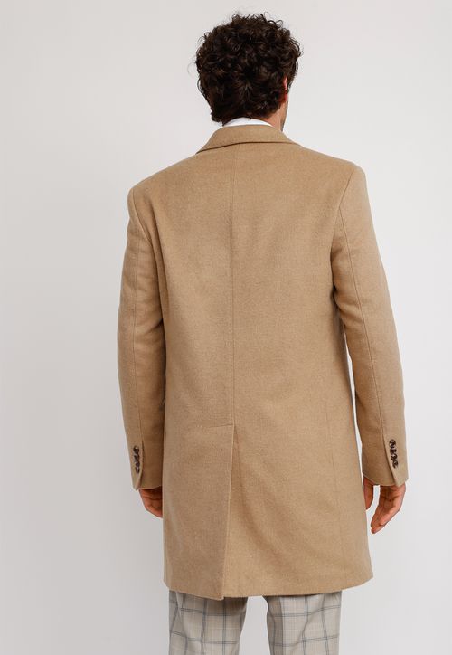 Abrigo Hombre Formal Vercelli Voyage Camel
