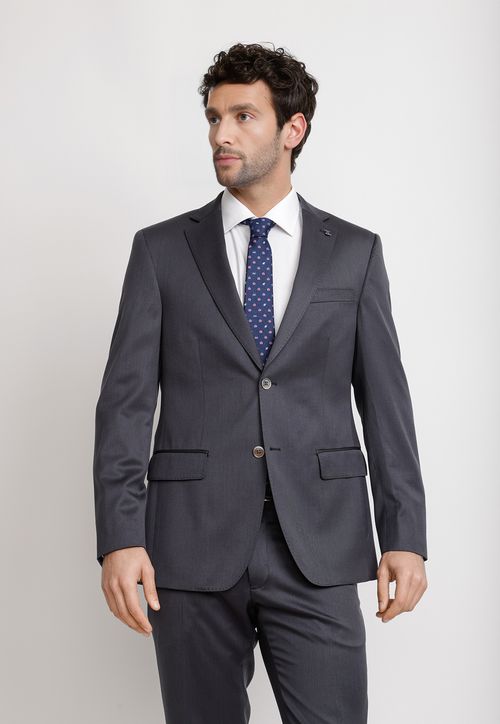 Traje Hombre Formal Lana S160'S Emerald Gris