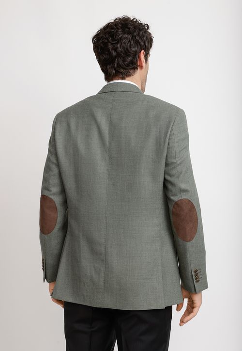 Chaqueta Hombre Formal Coderas Executive Verde