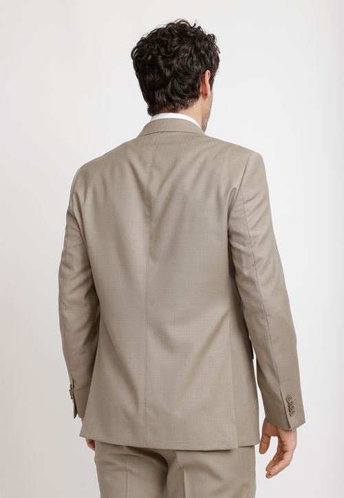 Chaqueta Hombre Formal Lana S100'S Mix&Color Khaki