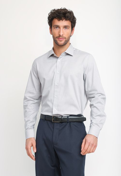 Camisa Hombre Formal Algodón Classic Arena