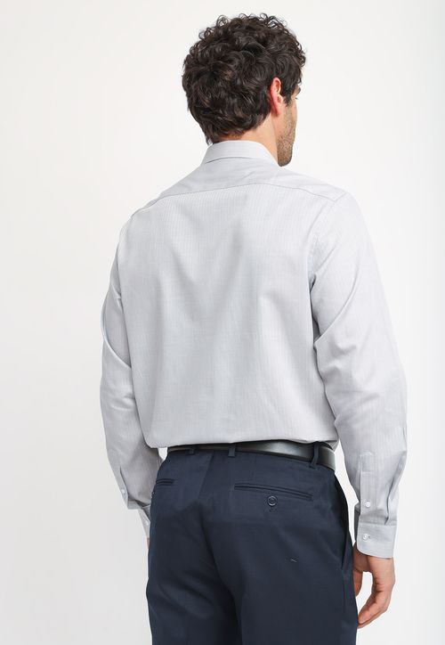 Camisa Hombre Formal Algodón Classic Arena