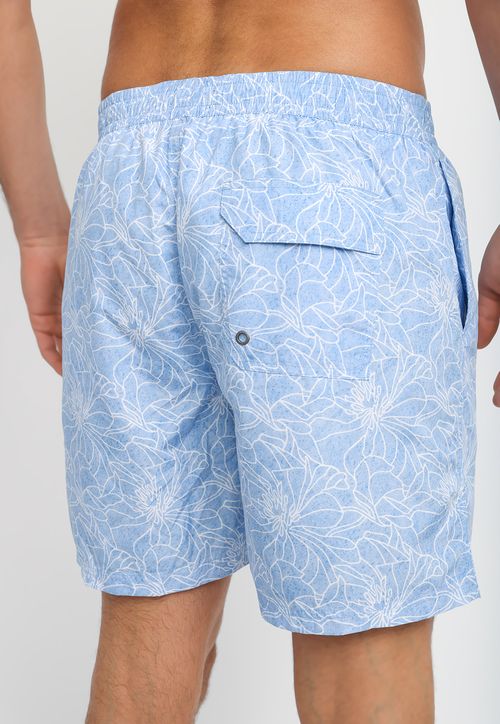 Traje De Baño Estampado Juma Celeste