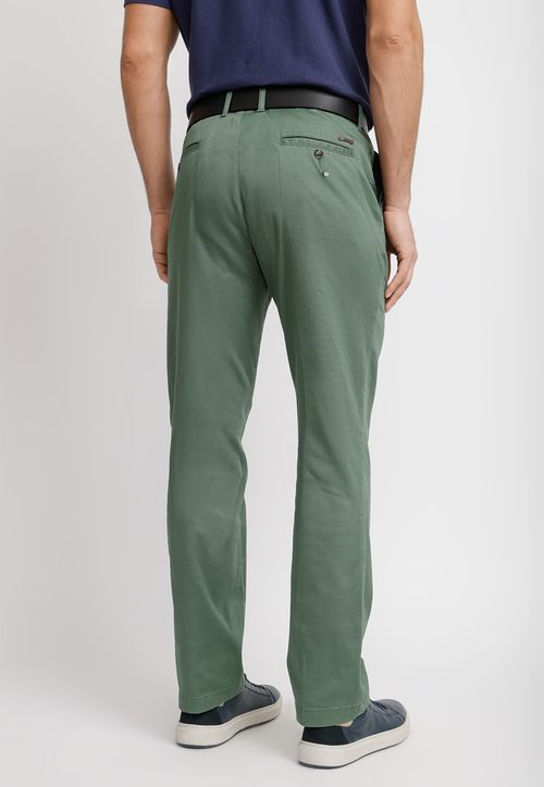 Pantalón Texturado Hombre Algodón Vulcan Verde