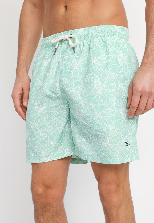 Traje De Baño Estampado Juma Verde