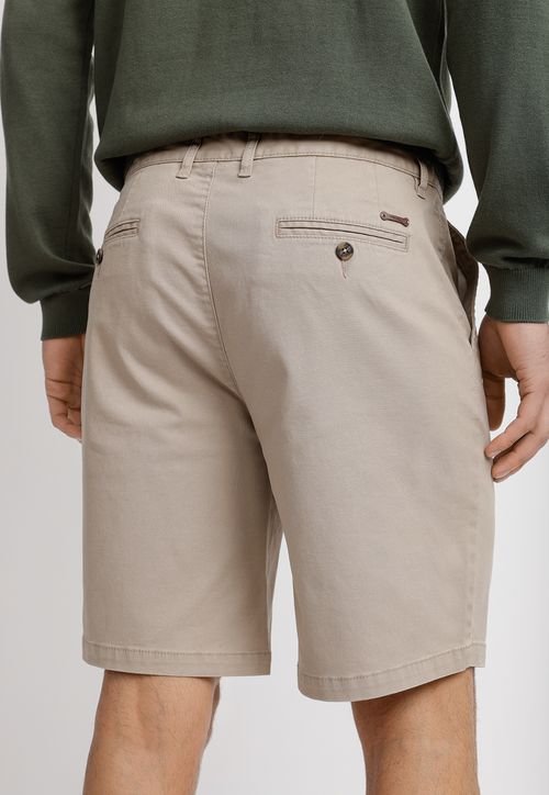 Bermuda Algodón Valerio Beige