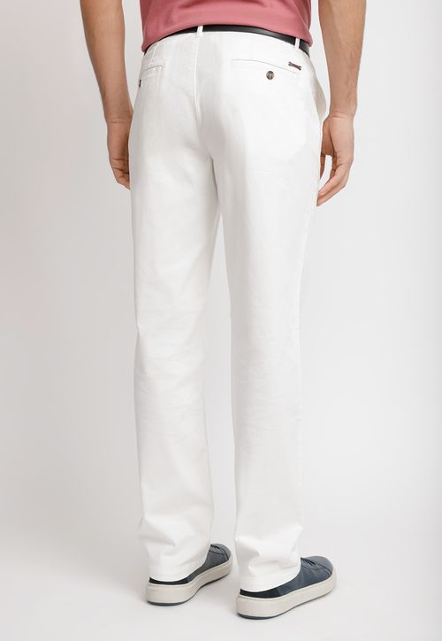 Pantalón Chino Hombre Algodón Vinci Crudo