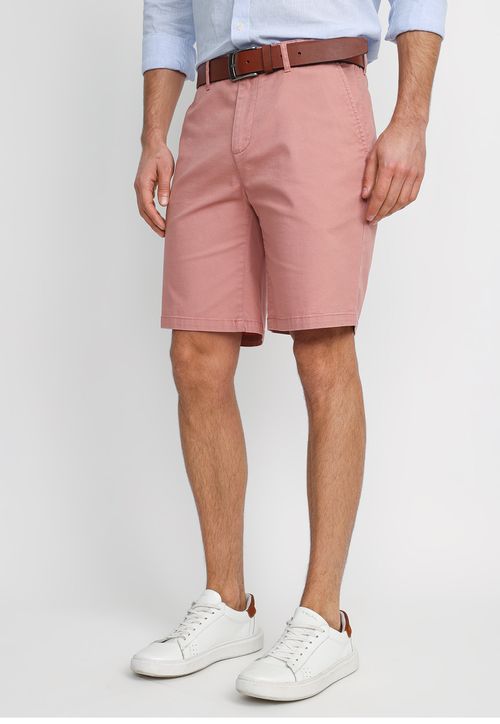 Bermuda Algodón Valerio Coral