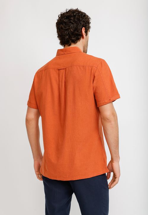 Camisa Lino Algodón Boris Naranjo