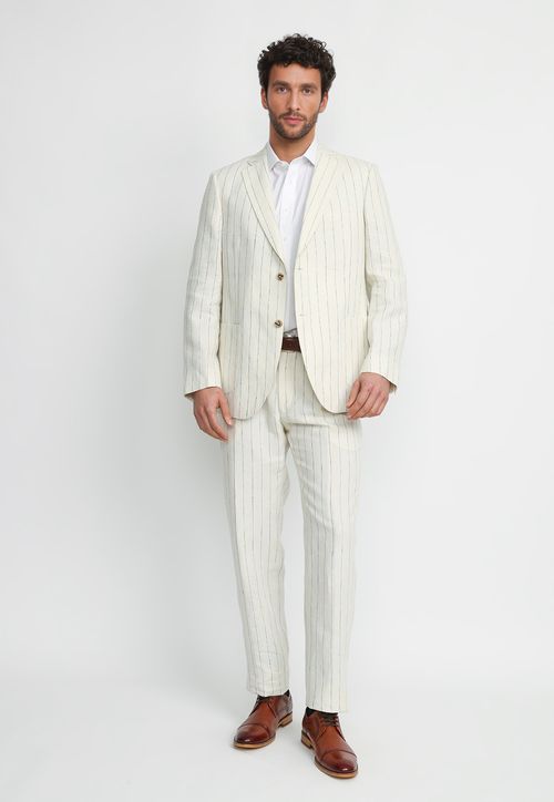 Traje Suit Separate Hombre Formal Lino Classic Arena